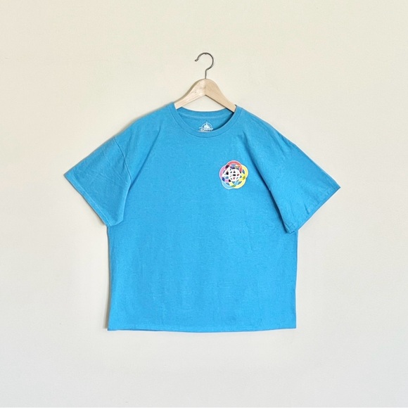 Disney Parks Epcot 40th Anniversary Figment Blue T Shirt Adult size XL - Picture 1 of 10